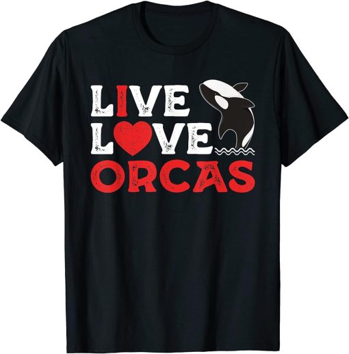 Funny Orca Lover Graphic for Women Men Kids Orca Lover T-Shirt